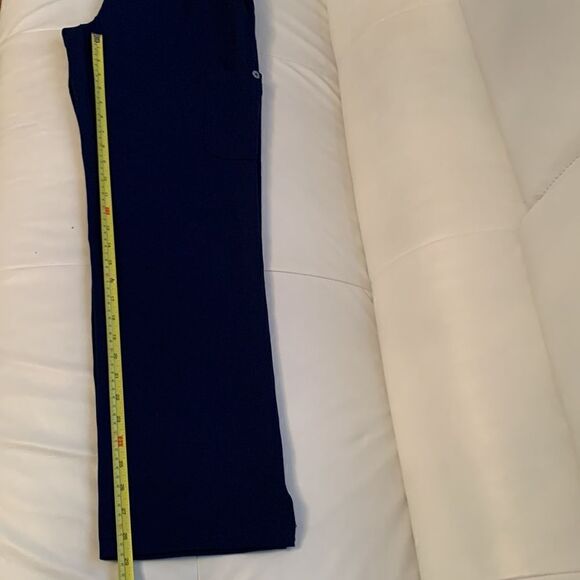 Beyond Scrubs Navy Drawstrings Cargo Women’s Pants Medical Uniform Size S - Picture 9 of 13